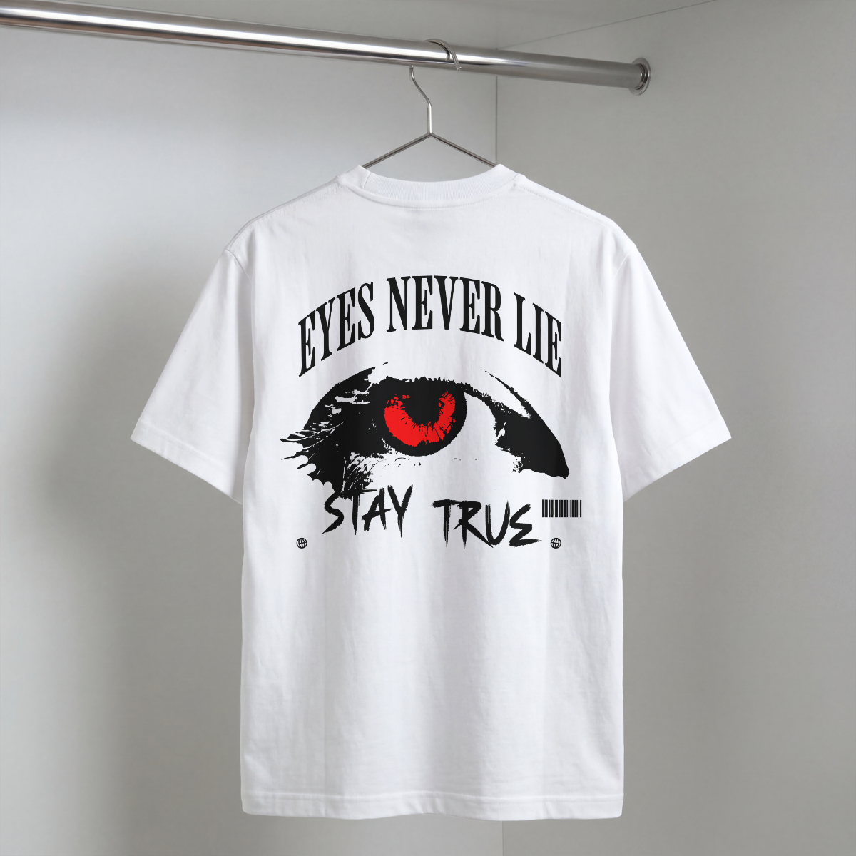 Erkek Baskılı Özel Yıkamalı Kumaş Oversize T-shirt