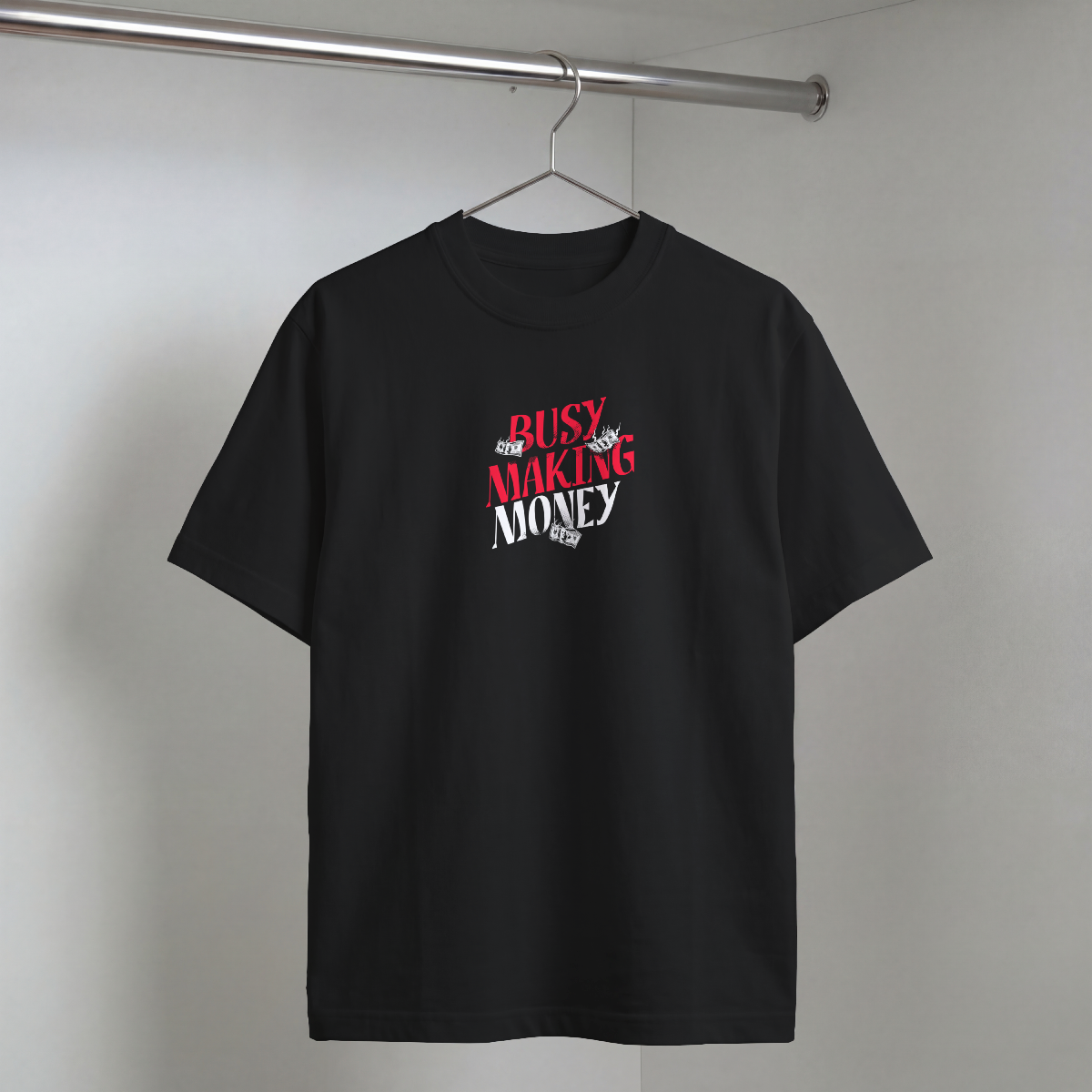 Erkek Baskılı Özel Yıkamalı Kumaş Oversize T-shirt