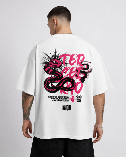 Erkek Baskılı Özel Yıkamalı Kumaş Oversize T-shirt