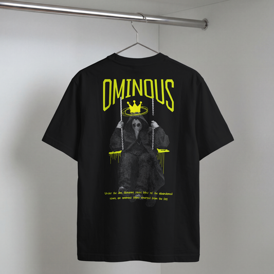 Erkek Baskılı Özel Yıkamalı Kumaş Oversize T-shirt