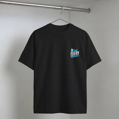 Erkek Baskılı Özel Yıkamalı Kumaş Oversize T-shirt